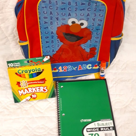 Sesame Street Other - Sesame Street Elmo Backpack